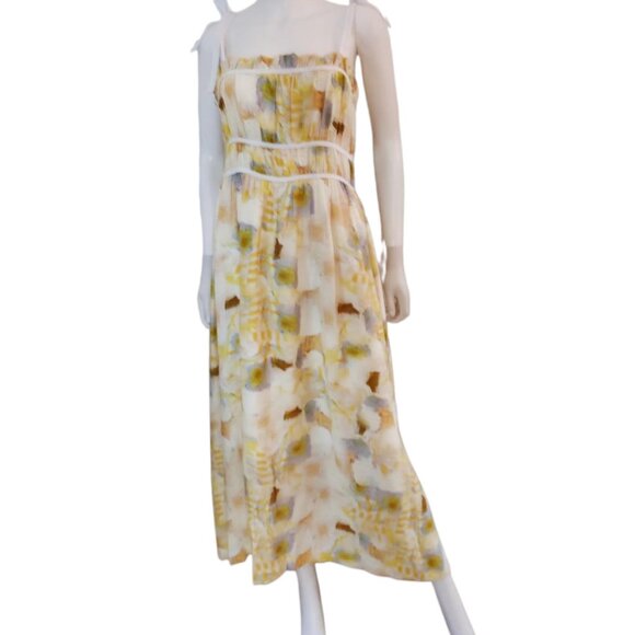 EN SAISON Torrey Midi Sundress in Yellow Combo - Picture 7 of 14